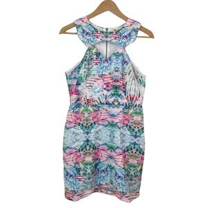 Latiste Watercolor Bodycon Dress